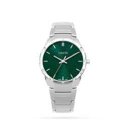 Promise watch silver and green