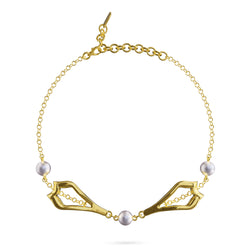 Bracelet Pearly rose Louzan jewellery