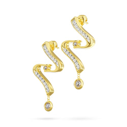 Earring Timeless Crystal Louzan Jewelry