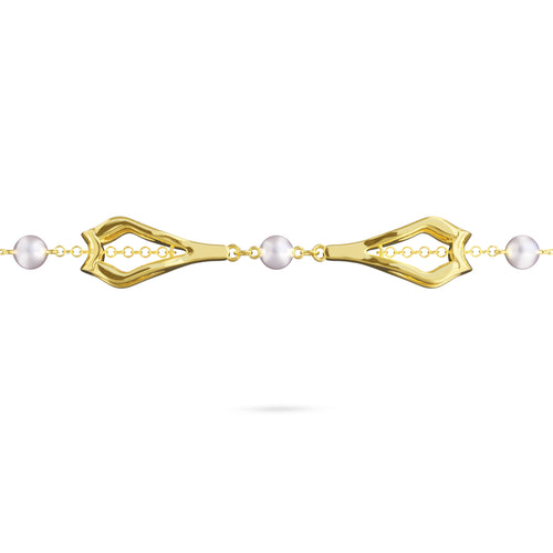Bracelet Pearly rose Louzan jewellery