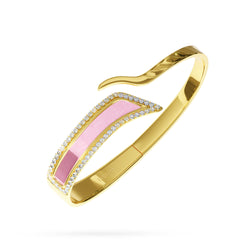 Bangle Amber Louzan jewellery - pink
