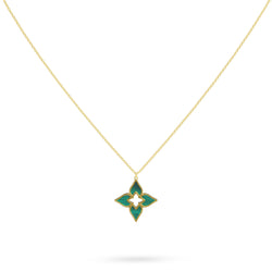 Necklace Tulip Twilight Louzan jewellery - Green