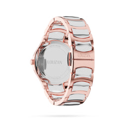 Cryste watch  rose gold and white
