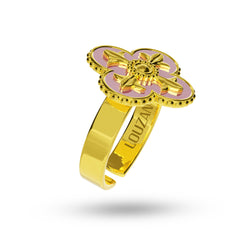 Ring Bloosem Dream Louzan jewellery Pink