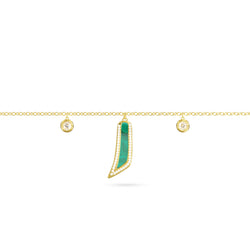 Bracelet Amber Louzan Jewelry- Green pearl