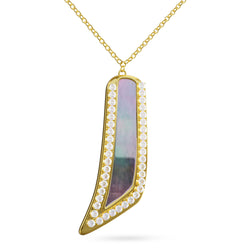 Necklace Amber Louzan Jewelry- Multi colors