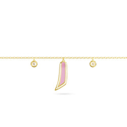 Bracelet Amber Louzan Jewelry- Pink pearl
