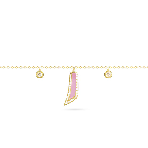 Bracelet Amber Louzan jewellery - Pink pearl