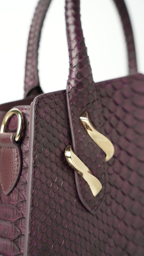 Dream Bag python Purple