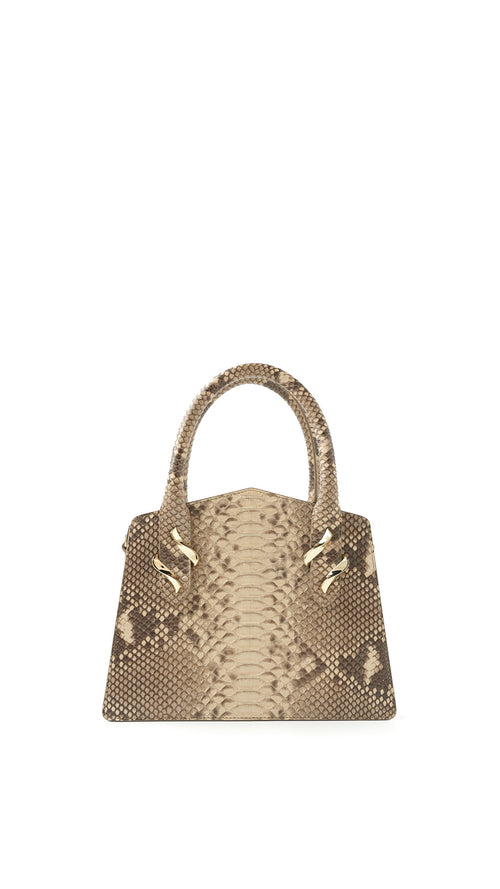 Dream Bag python Beige